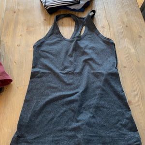 Racer back workout tank